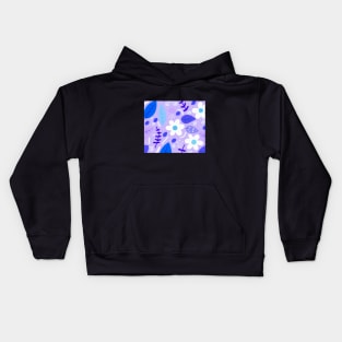 floral pattern Kids Hoodie